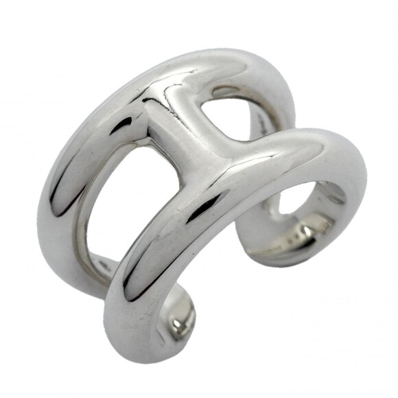 Hermes Hermès Osmos PM Ring Silver 925 #54 Women's